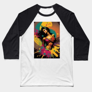 Salsa Spirit: Color Explosion 3 Baseball T-Shirt